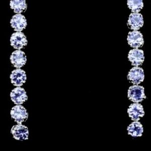 Genuine Tanzanite earrings